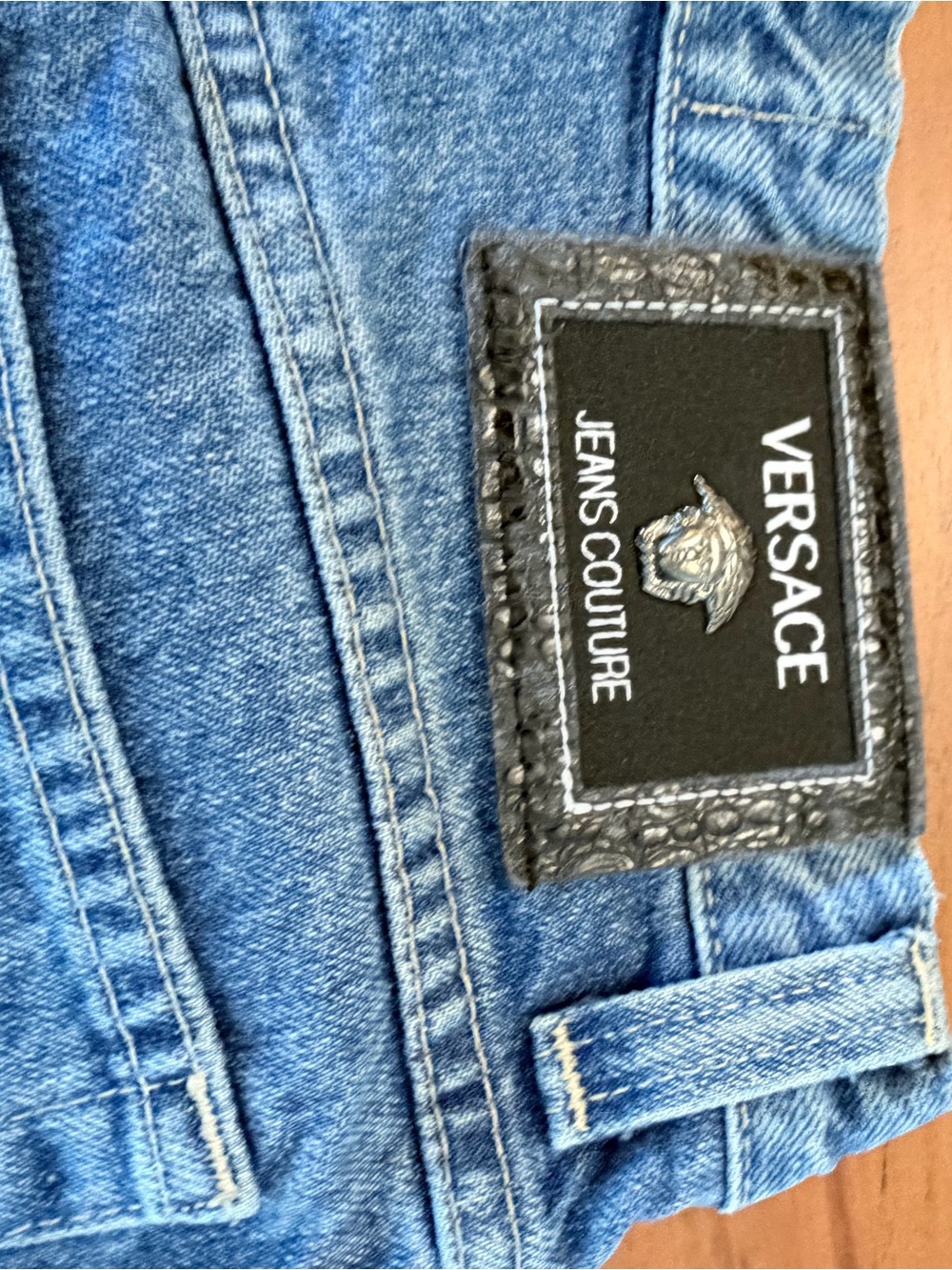 🔥 Vintage Y2K Versace Jeans Couture Medusa Jeans 30/44 - Picture 2 of 9